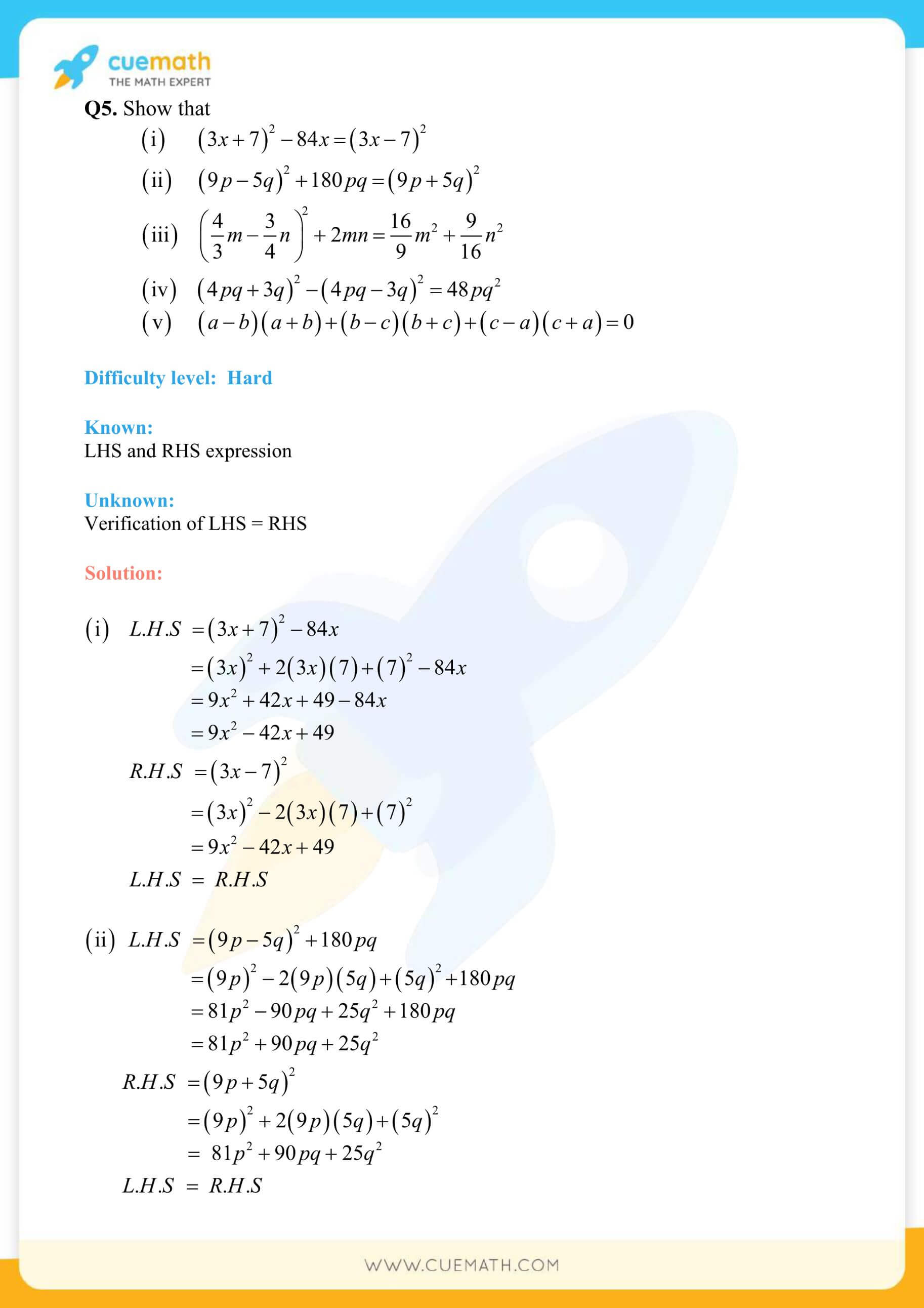 NCERT Solutions Class 8 Math Chapter 9 Exercise 9.5 27