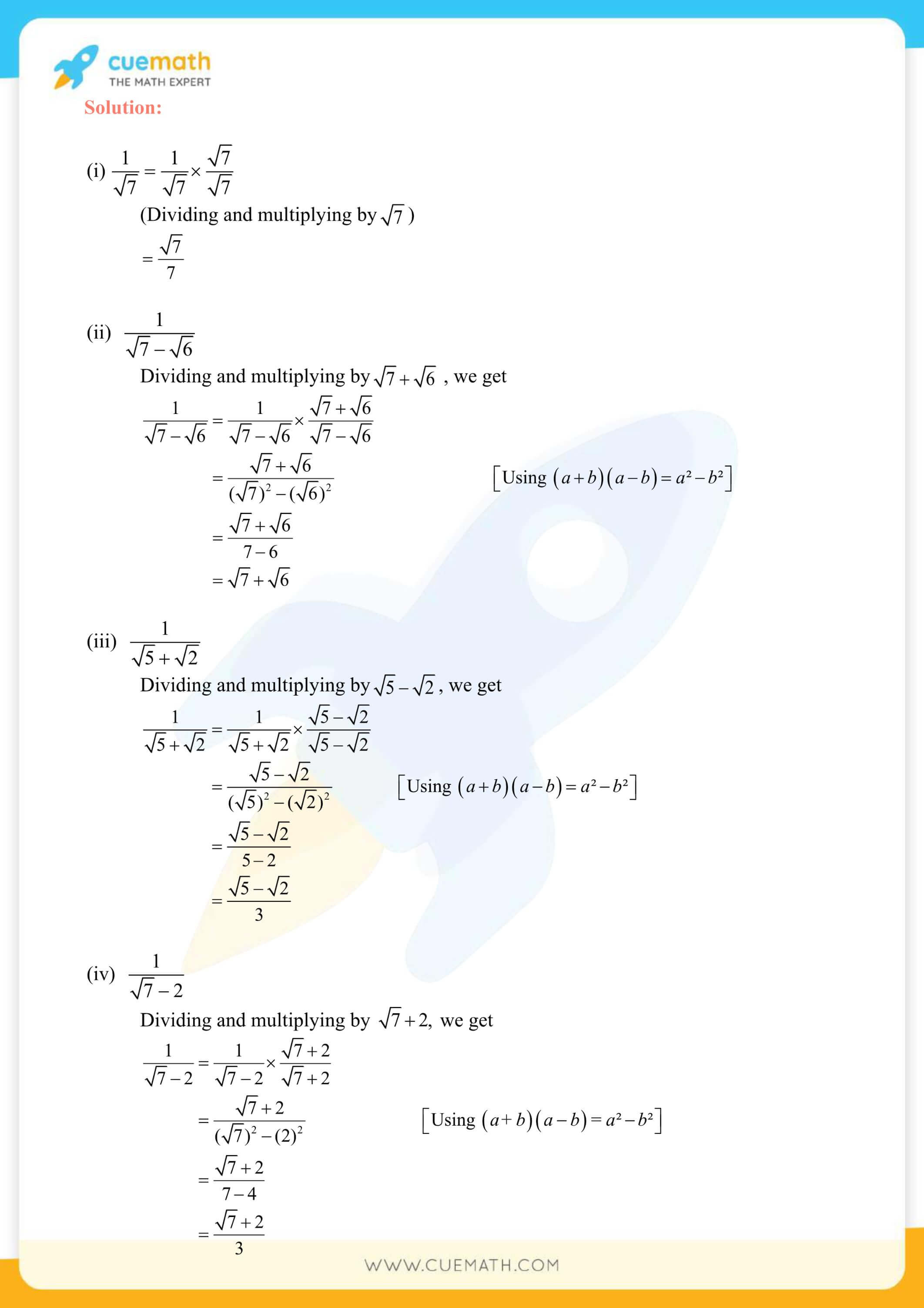 NCERT Solutions Class 9 Math Chapter 1 Number System 21