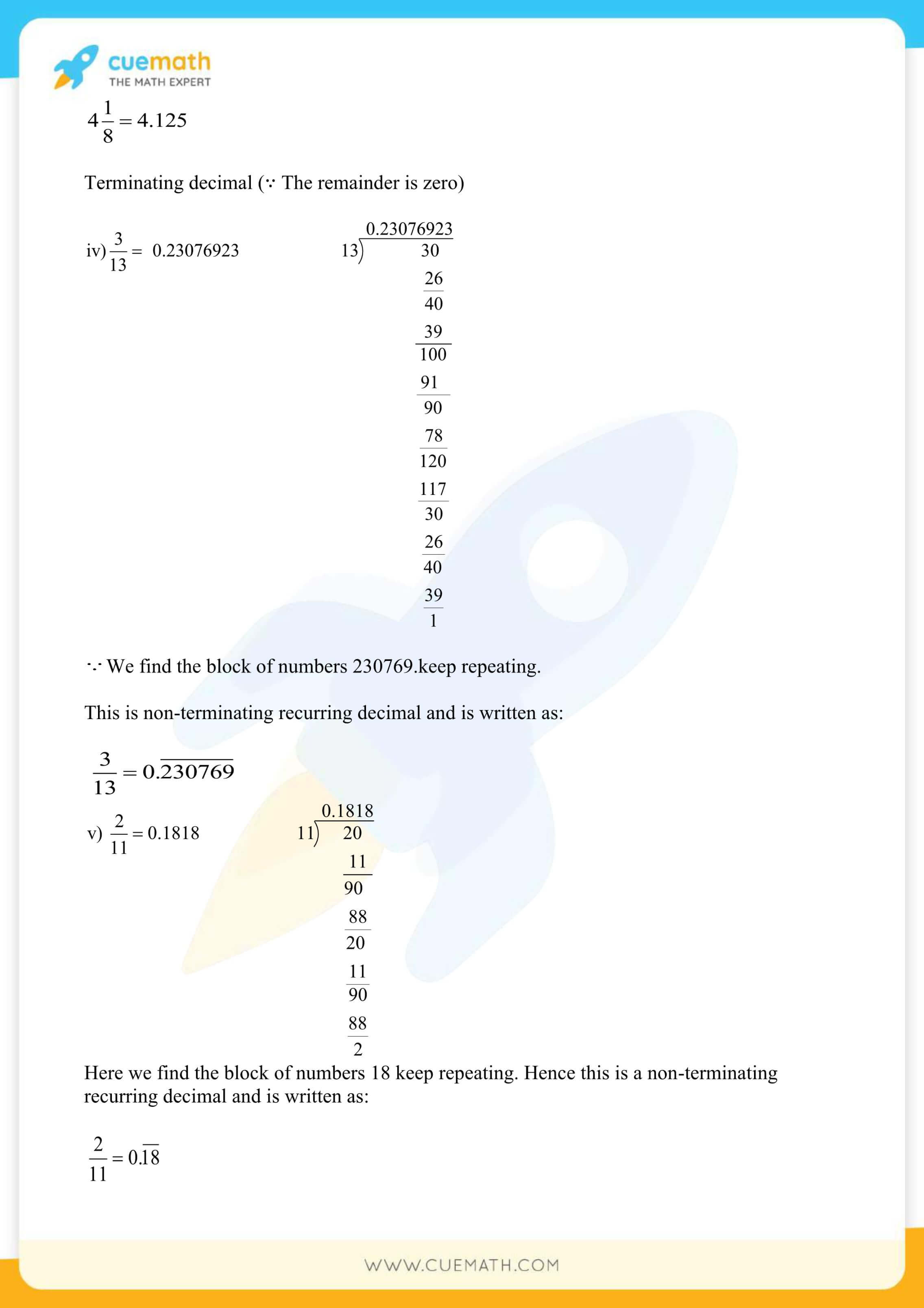 NCERT Solutions Class 9 Math Chapter 1 Number System 6