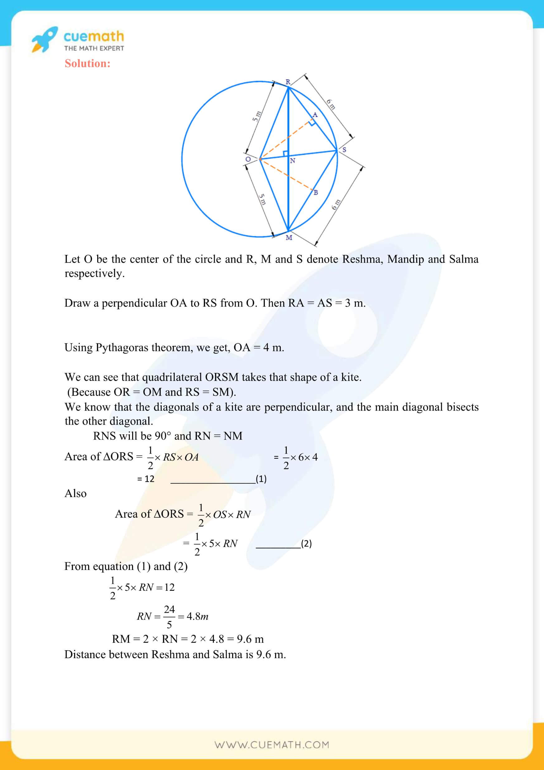 NCERT Solutions Class 9 Math Chapter 10 Exercise 10.4 17