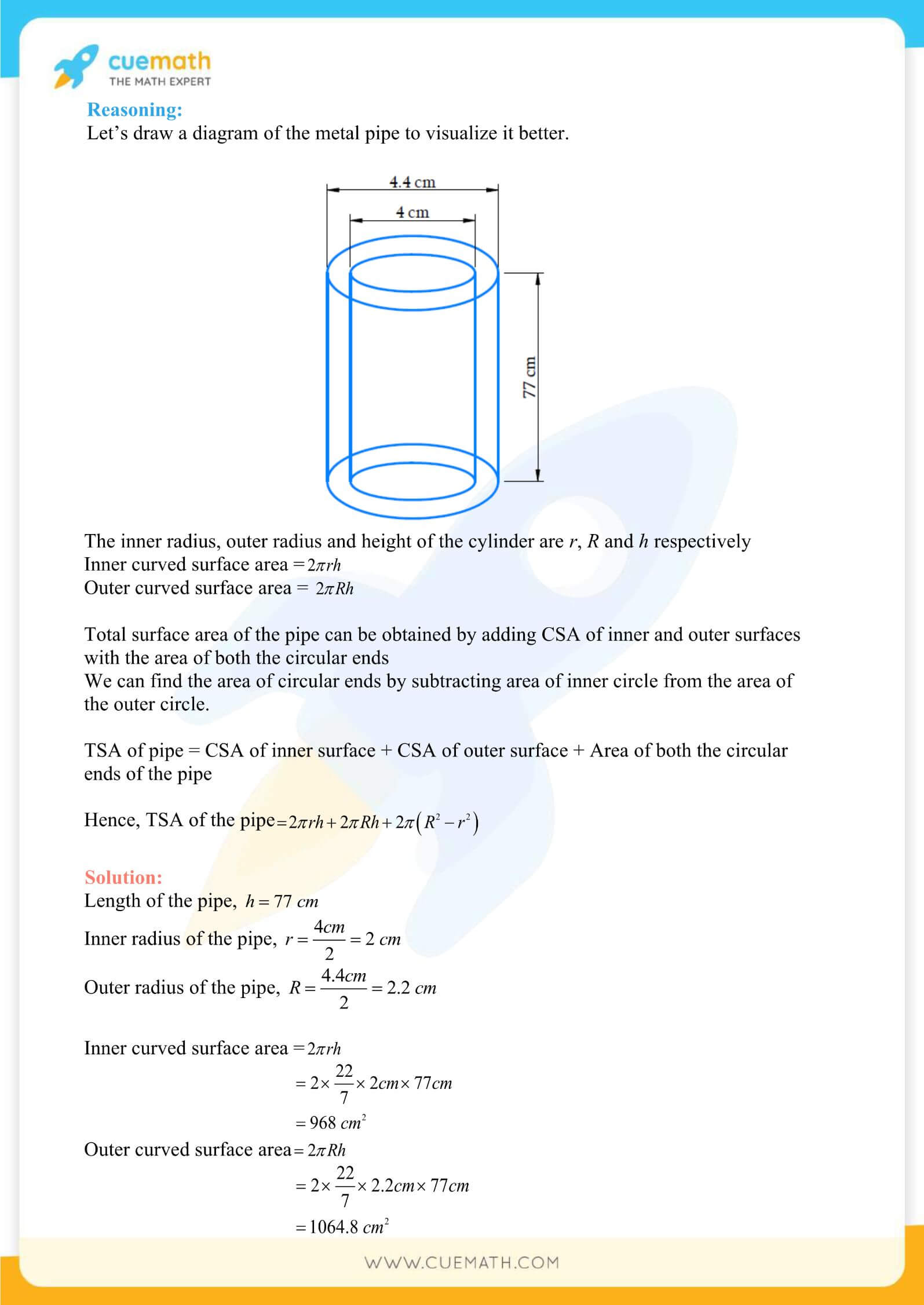 NCERT Solutions Class 9 Math Chapter 13 Surface Area And Volumes 15
