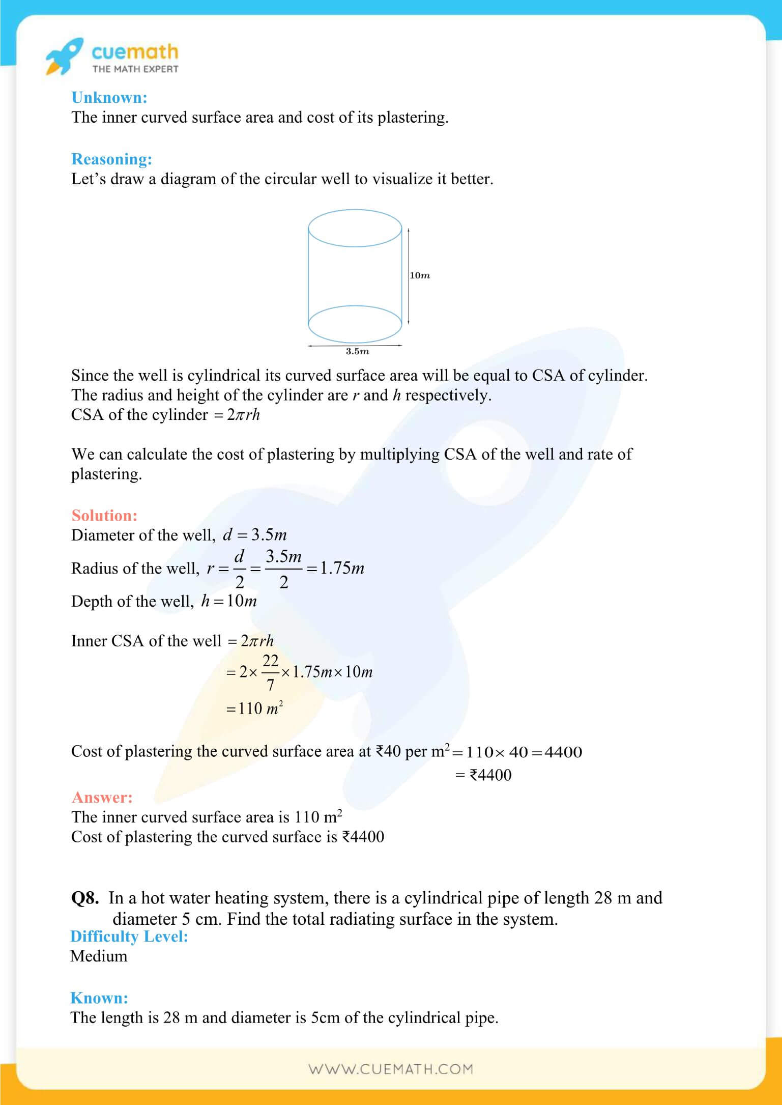 NCERT Solutions Class 9 Math Chapter 13 Surface Area And Volumes 20