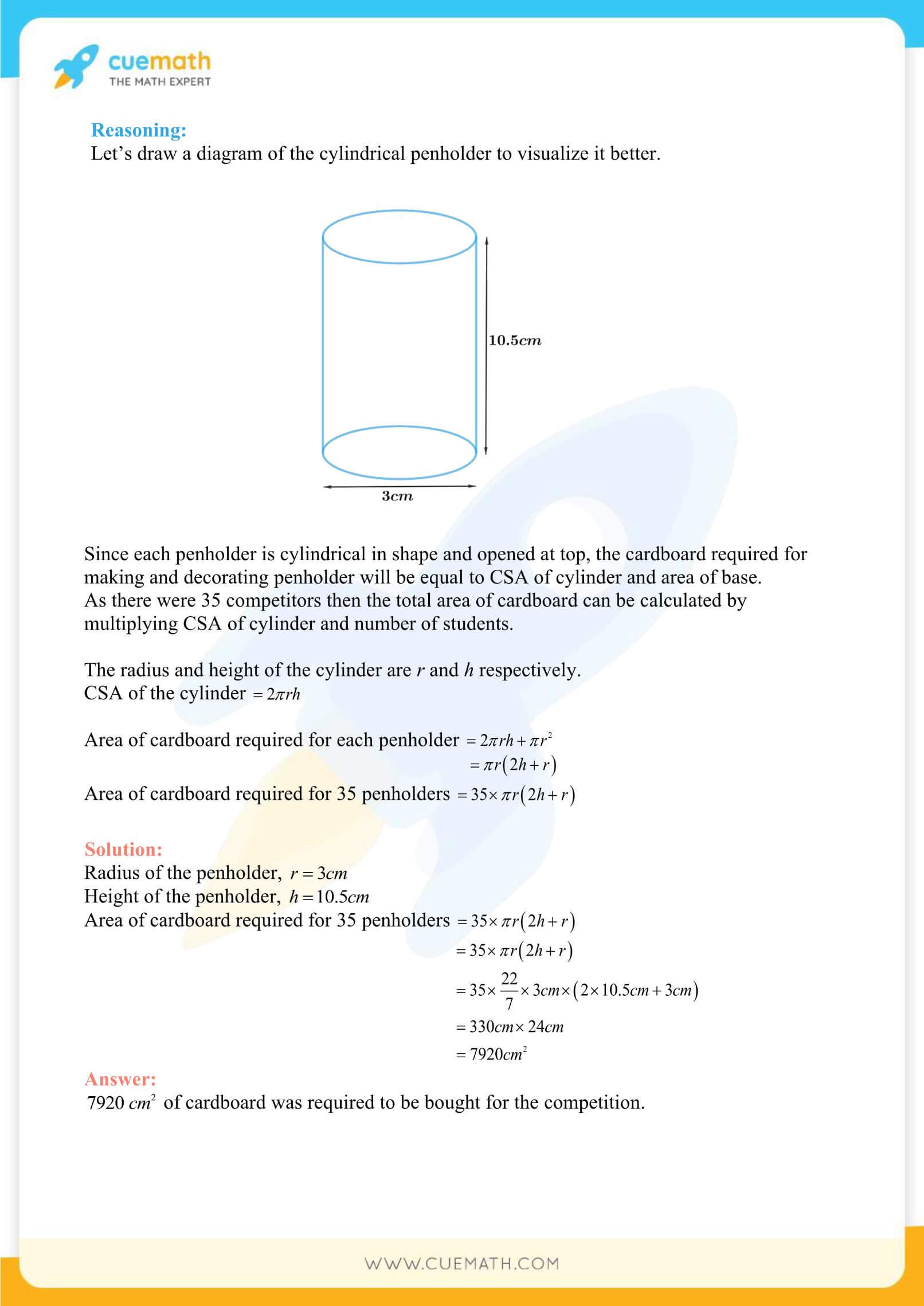 NCERT Solutions Class 9 Math Chapter 13 Surface Area And Volumes 25