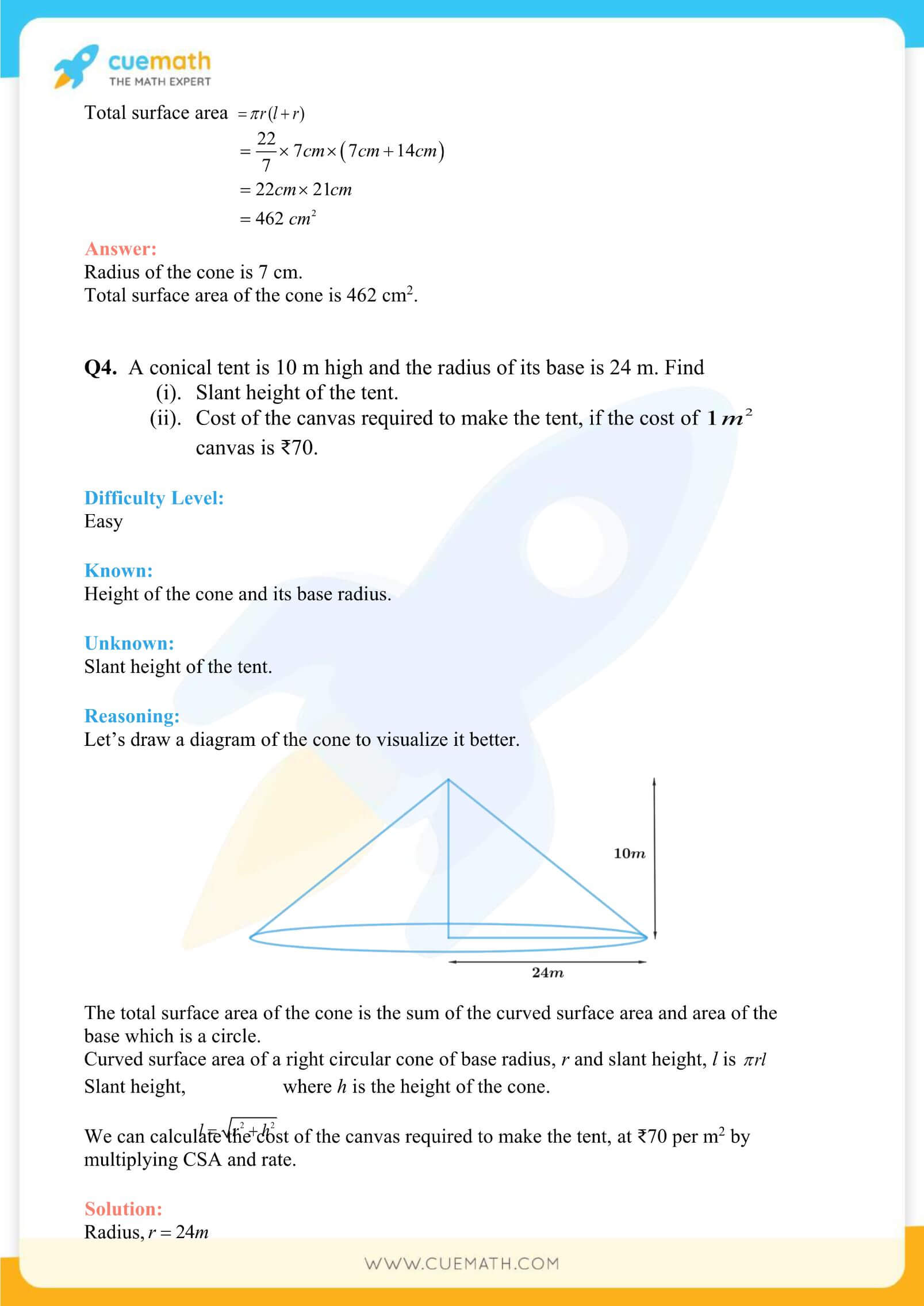 NCERT Solutions Class 9 Math Chapter 13 Surface Area And Volumes 29