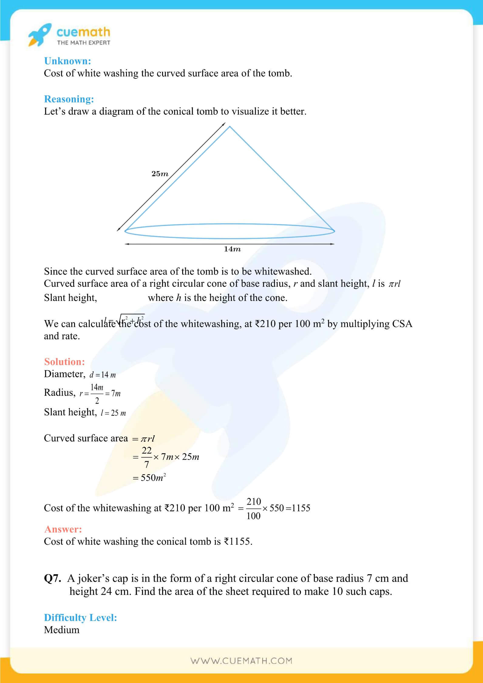 NCERT Solutions Class 9 Math Chapter 13 Surface Area And Volumes 32