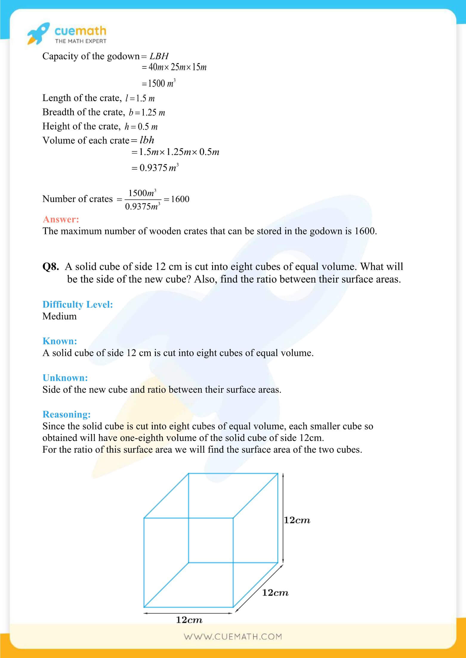 NCERT Solutions Class 9 Math Chapter 13 Exercise 13.5 53