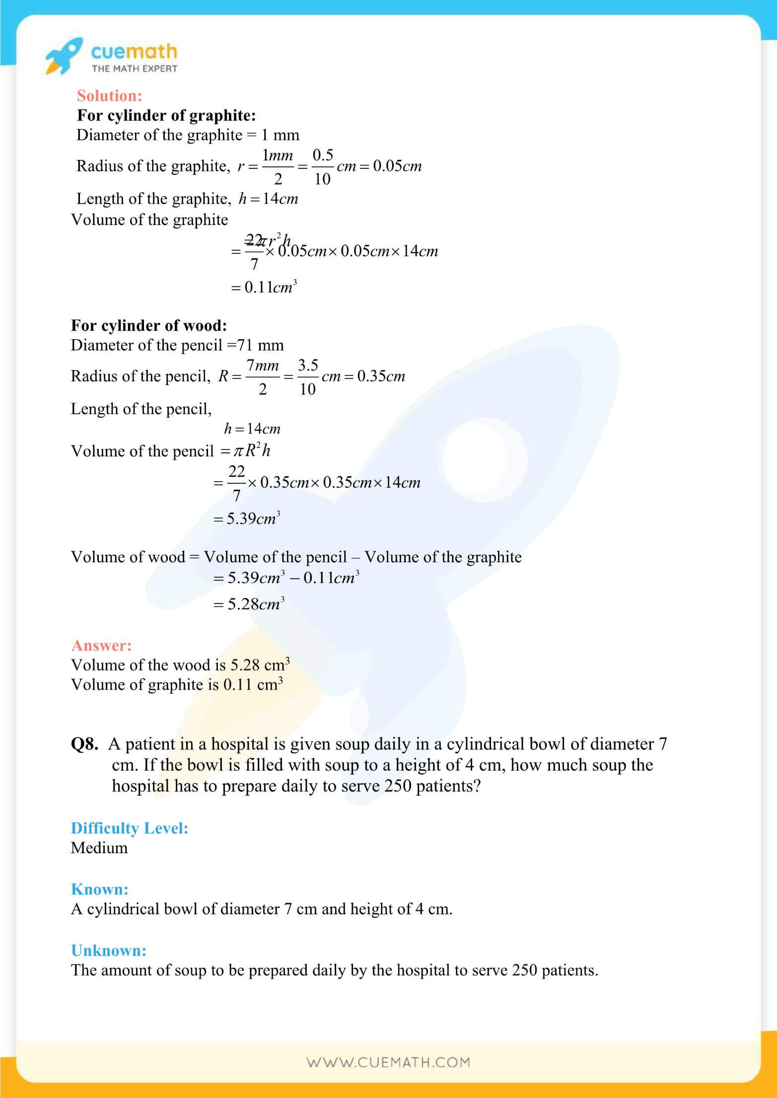 NCERT Solutions Class 9 Math Chapter 13 Exercise 13.6 65