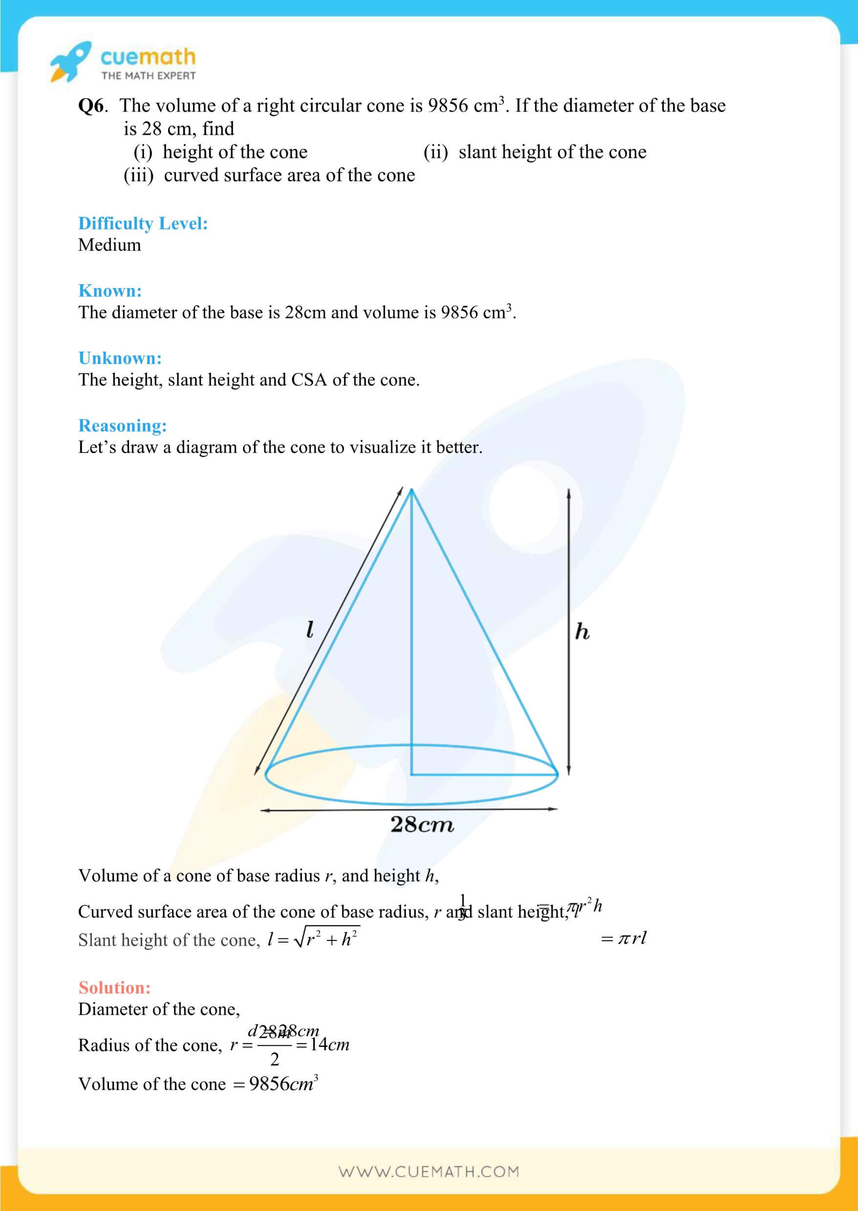 NCERT Solutions Class 9 Math Chapter 13 Exercise 13.7 73
