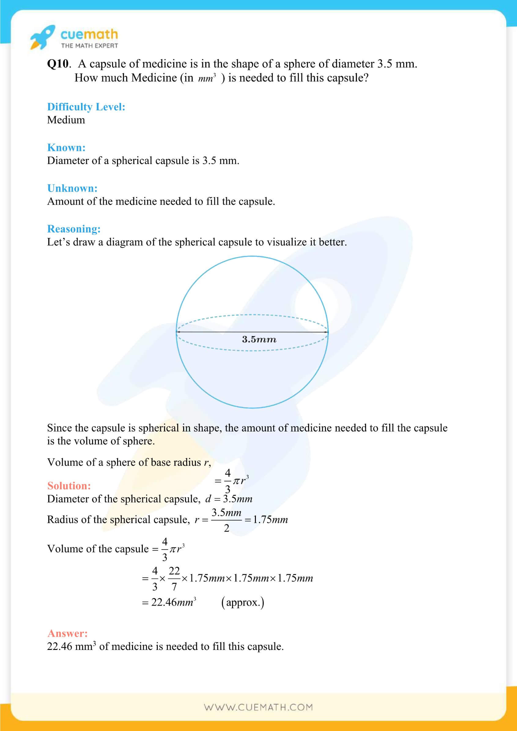 NCERT Solutions Class 9 Math Chapter 13 Surface Area And Volumes 89