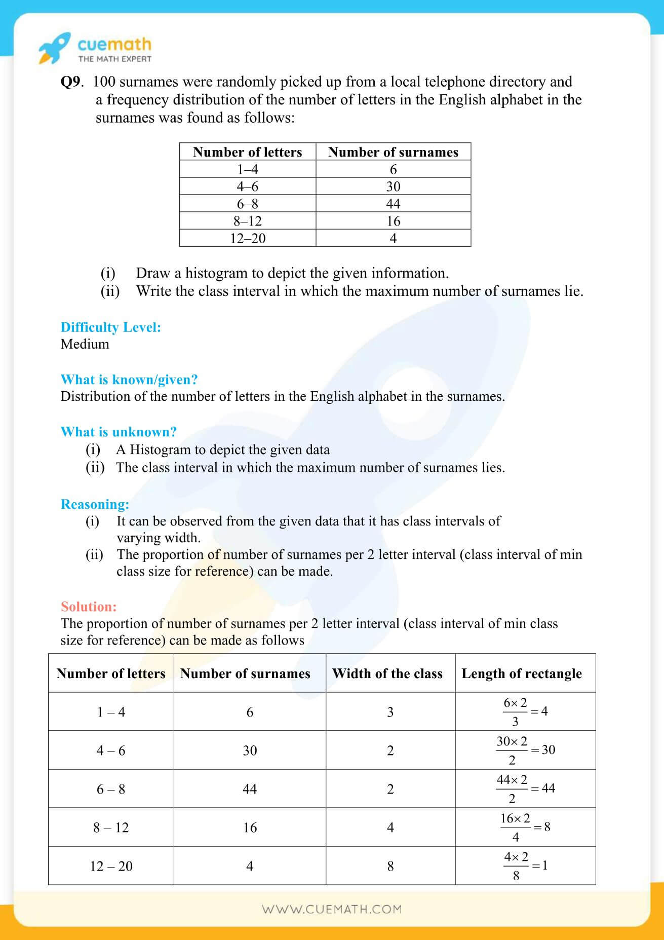 NCERT Solutions Class 9 Math Chapter 14 Exercise 14.3 25