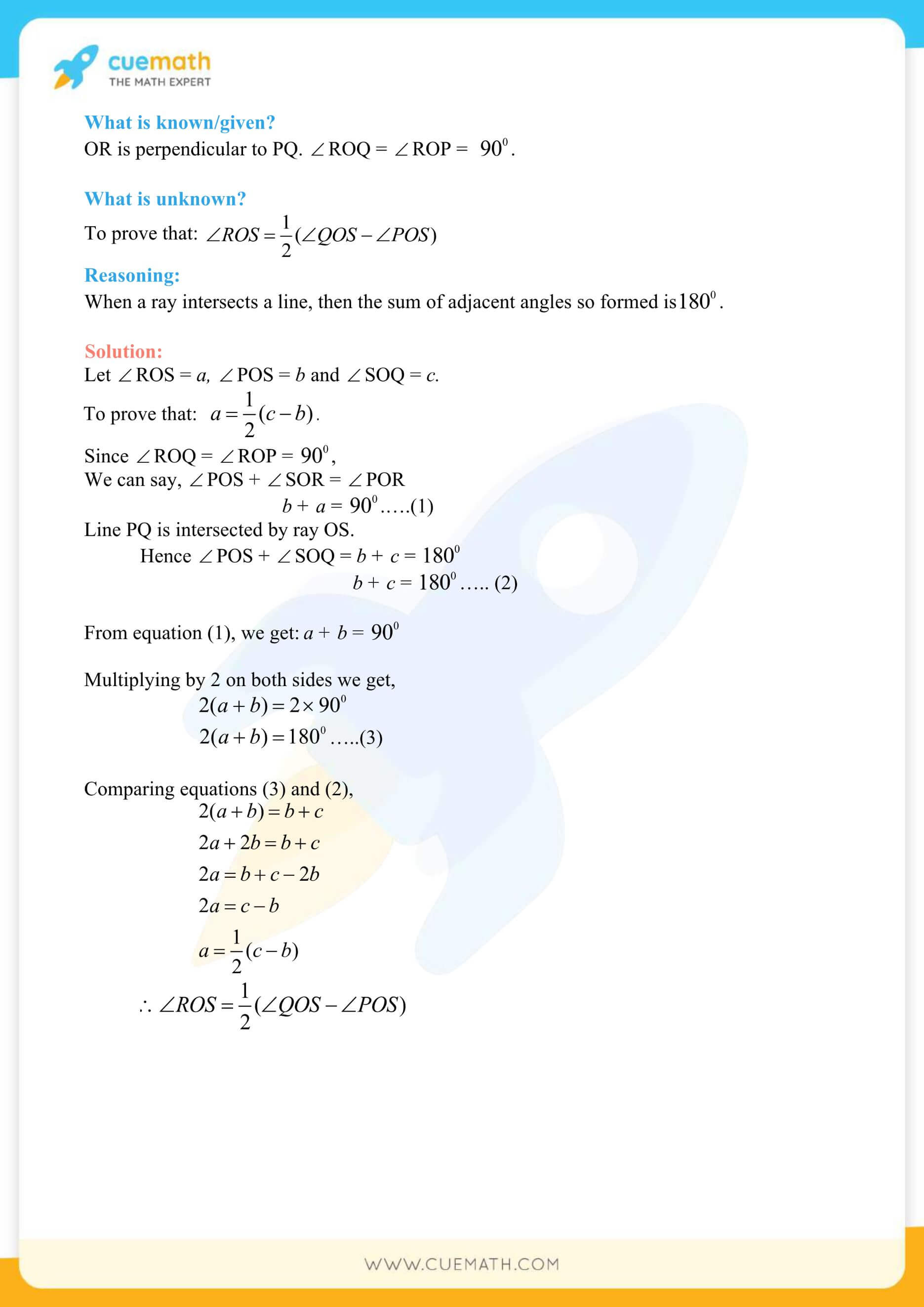 NCERT Solutions Class 9 Math Chapter 6 Exercise 6.1 6