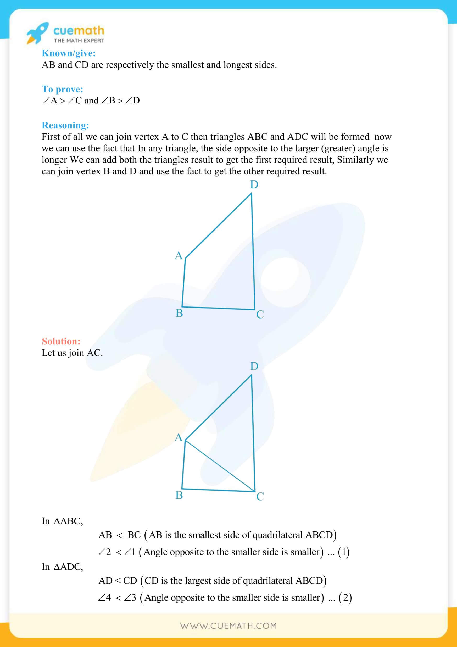 NCERT Solutions Class 9 Math Chapter 7 Triangles 26