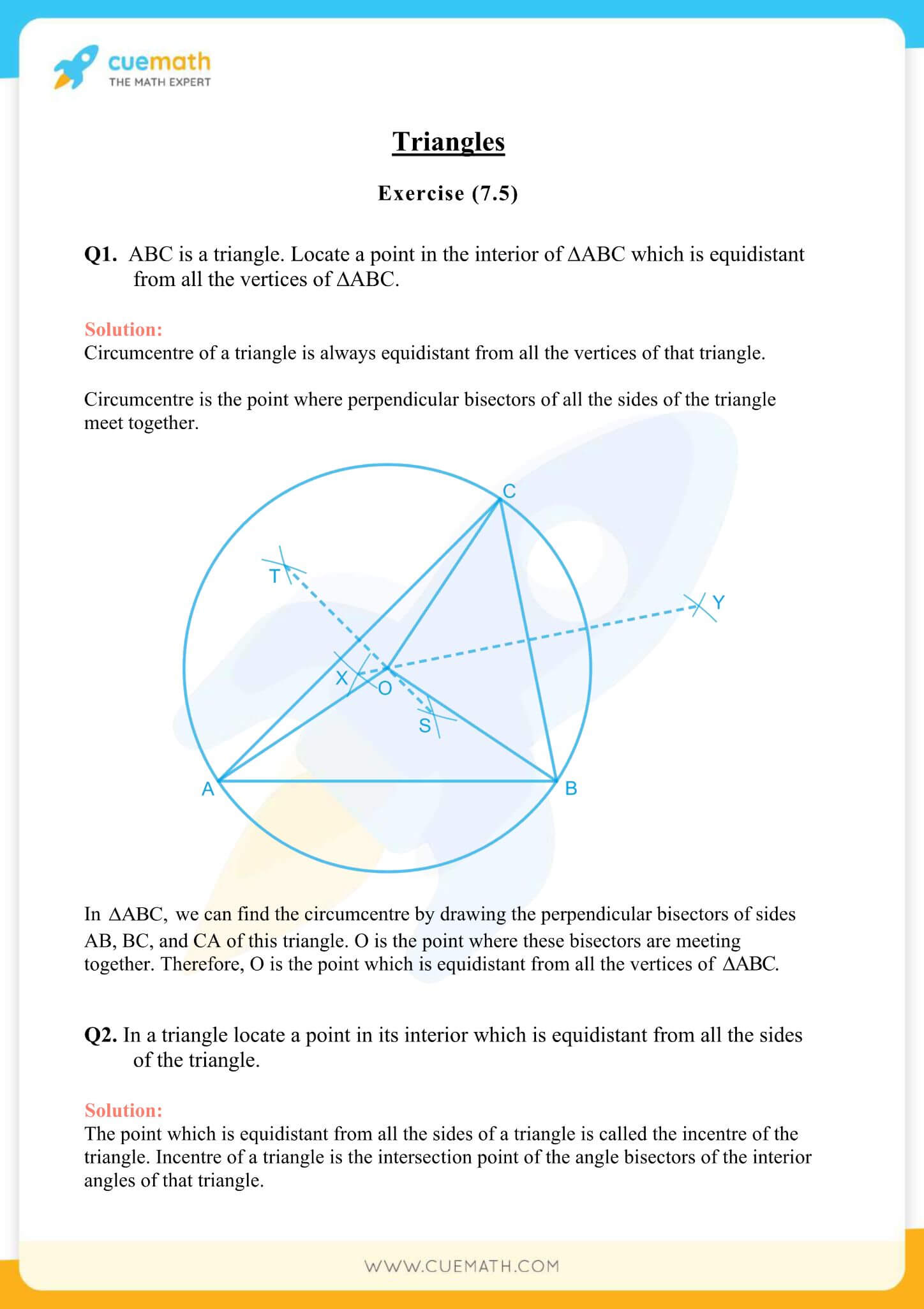 NCERT Solutions Class 9 Math Chapter 7 Exercise 7.5 30