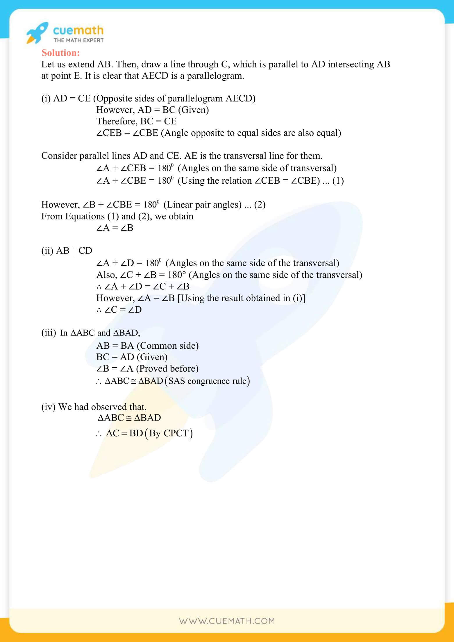 NCERT Solutions Class 9 Math Chapter 8 Quadrilaterals 16