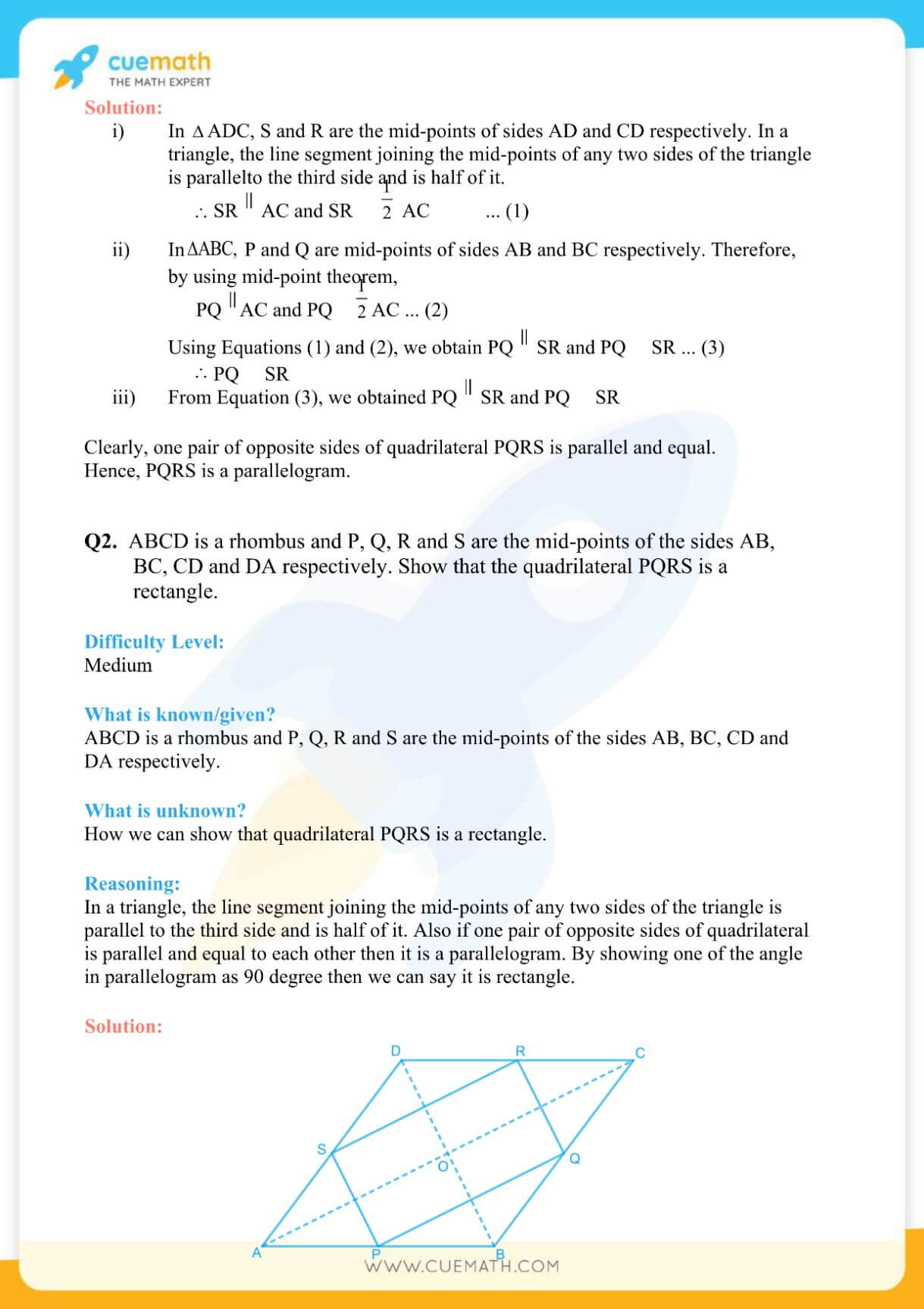 NCERT Solutions Class 9 Math Chapter 8 Quadrilaterals 18