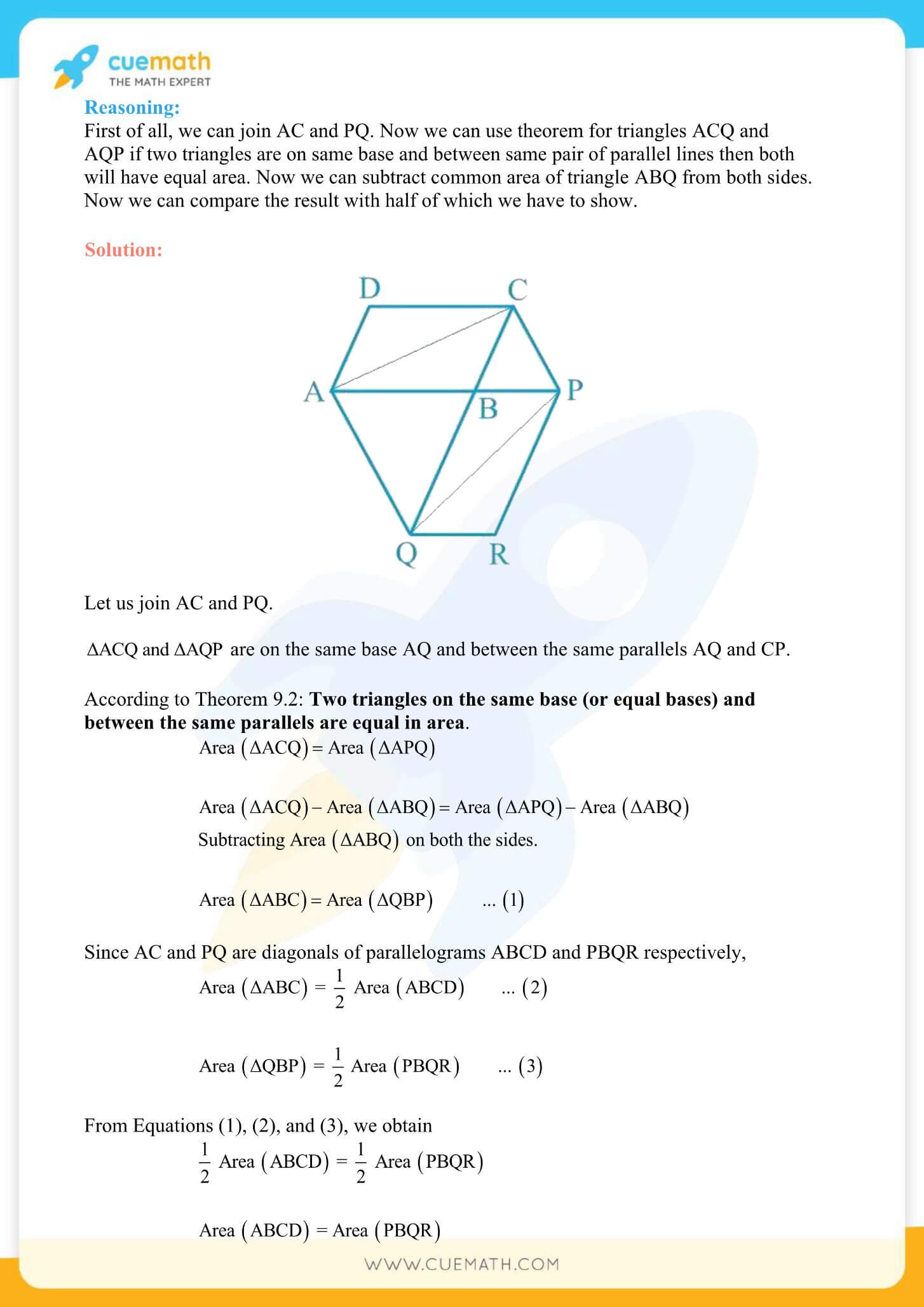 NCERT Solutions Class 9 Math Chapter 9 Areas Of Parallelograms And Triangles 23