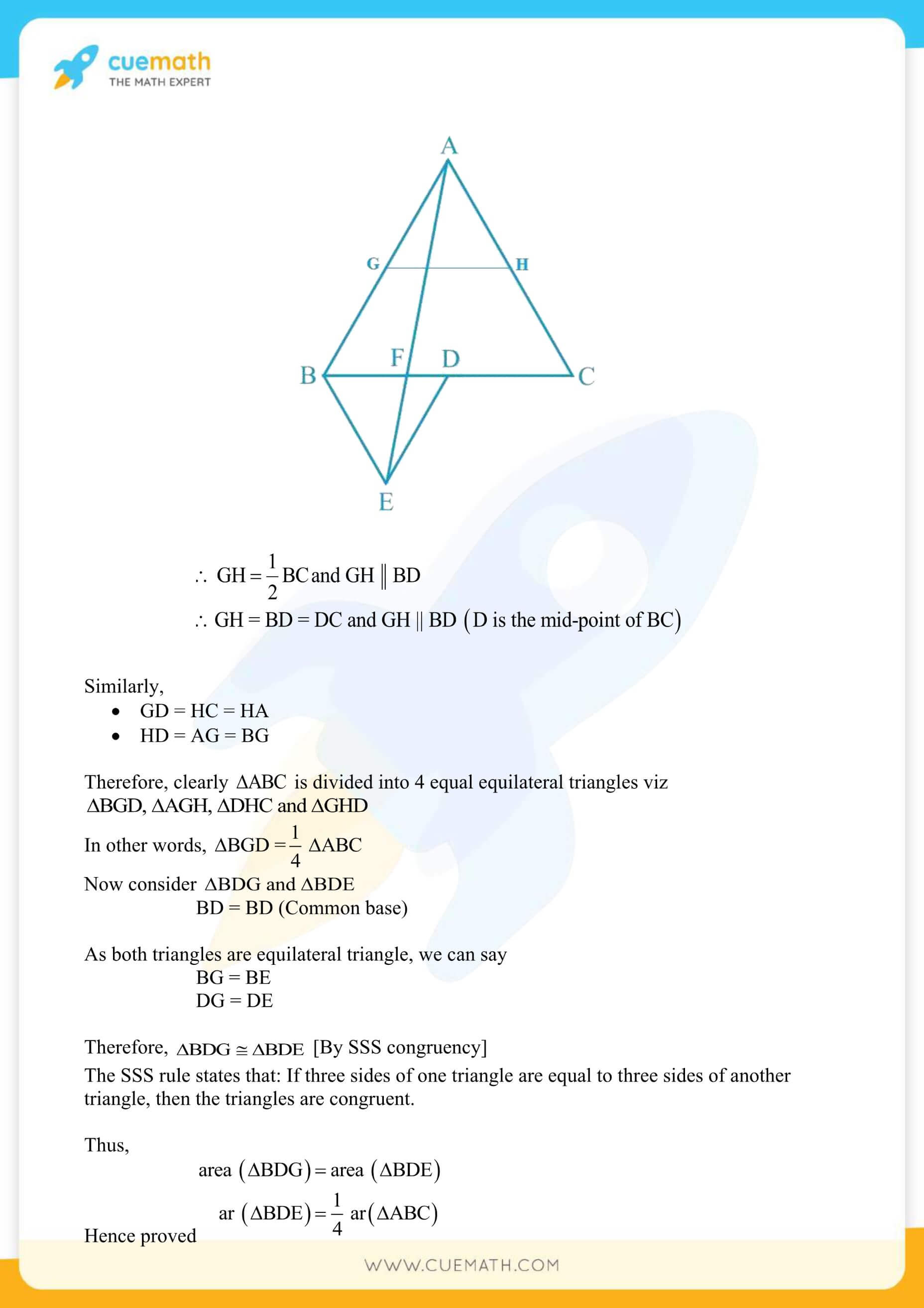 NCERT Solutions Class 9 Math Chapter 9 Areas Of Parallelograms And Triangles 39