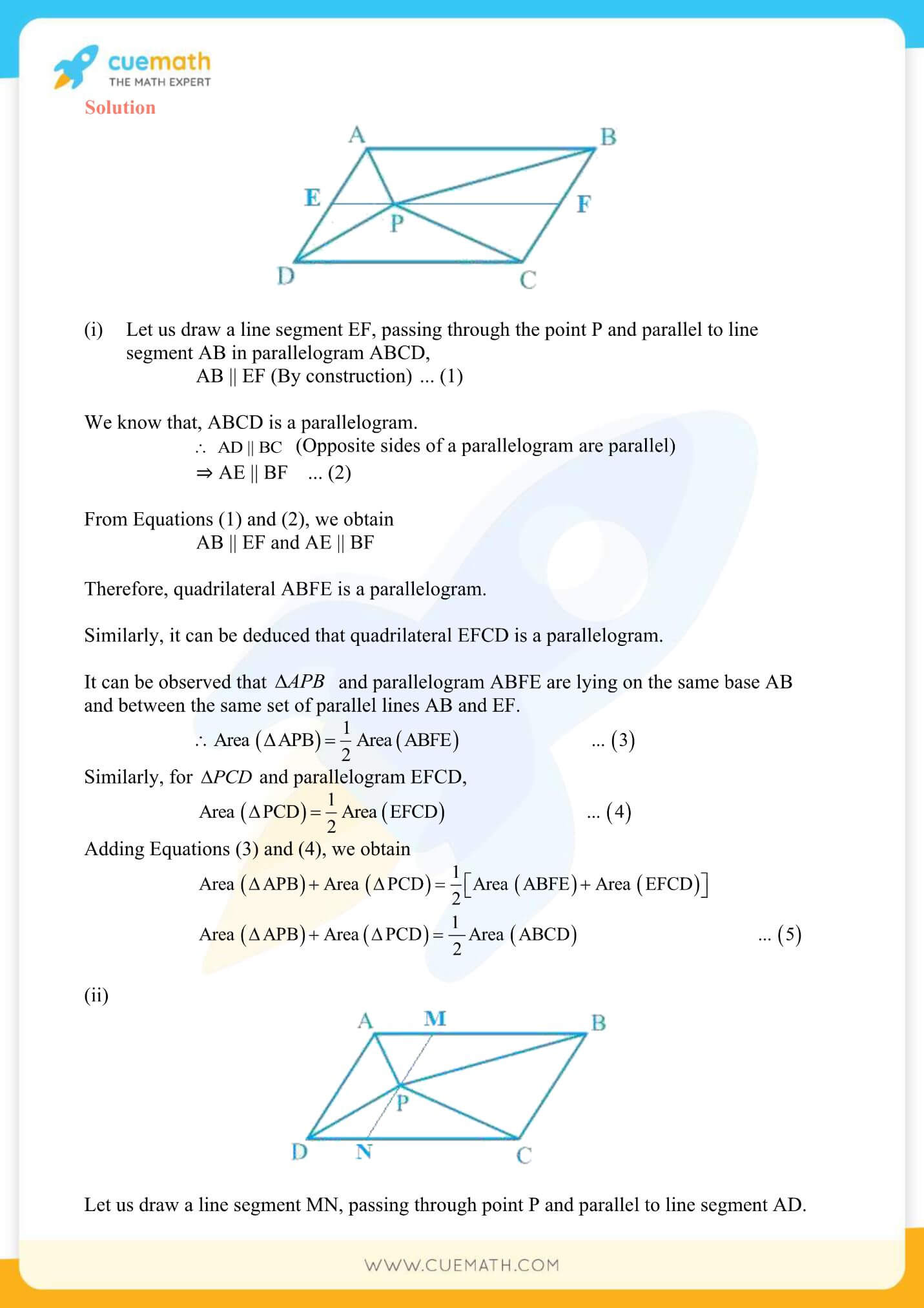 NCERT Solutions Class 9 Math Chapter 9 Areas Of Parallelograms And Triangles 8