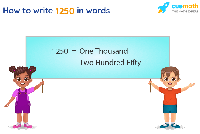 1250 in Words