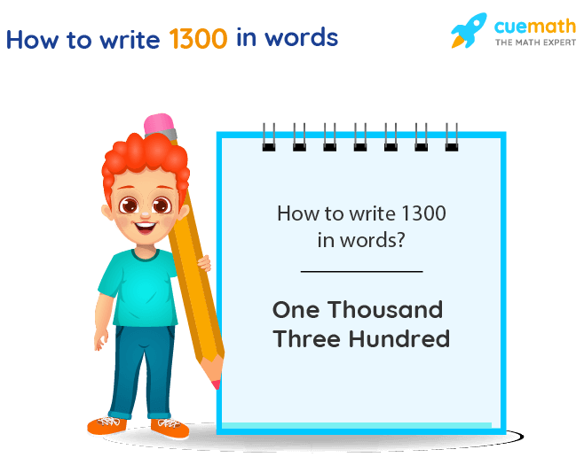 1300 in Words