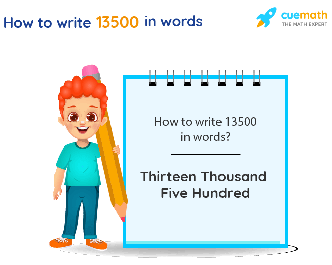 13500 In Words Write 13500 In Words 13500 Spelling