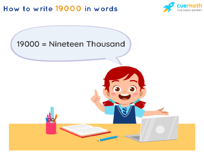19000 in Words